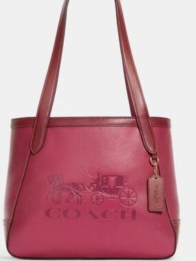 COACH TOTE 27 HORSE N CARRIAGE NWOT